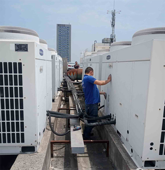 临淄中央空调制热和不制冷系统维修方法